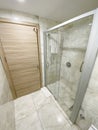 Bathroom of a new 4 star luxury hotel Royalty Free Stock Photo