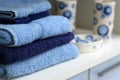 Bathroom's towels Royalty Free Stock Photo