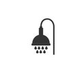 Bathroom, shower, showers, toilet, tub icon. Vector illustration, flat, design
