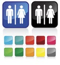 Bathroom signs 1 Royalty Free Stock Photo