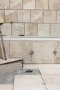 Bathroom Tile Remodel Project Royalty Free Stock Photo