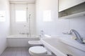 Bathroom with tiles and window, vintage