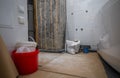 Bathroom under renovation Royalty Free Stock Photo