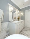 Bathroom Vanities classic style Royalty Free Stock Photo