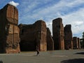 Baths of Caracalla in Rome Italy - 1st heating system