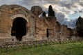 The Baths of Hadrian's Villa in Tivoli, Rome