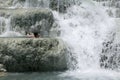 Baths of Saturnia Royalty Free Stock Photo