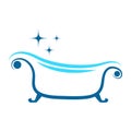 Bathtub logo icon design