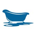 Bathtub logo icon design