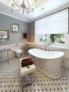 Bathtubs classic style Royalty Free Stock Photo