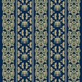 batik kalimantan abstract ethnic pattern Royalty Free Stock Photo