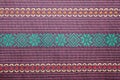 batik sarong fabric pattern of Thailand, traditional batik sarong in Asian Royalty Free Stock Photo