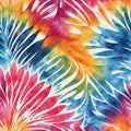 Batik texture background. Abstract colourful tie dye textile texture background. Retro, hippie and boho style Royalty Free Stock Photo