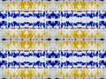 Batik Zig Zags. Tribal Boho Pattern. Tie And Dye