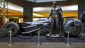 Batman with batmobile Royalty Free Stock Photo