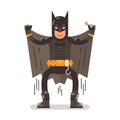 Batman costume Royalty Free Stock Photo