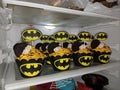 Batman cupcake& x27;s varian cocolate with butter cream