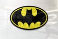 Batman 30538 on glossy office wall realistic texture