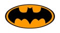 Batman logo vector.Black bat illustration