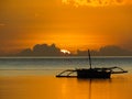 Bato, Leyte, Philippines Beautiful Sunset Royalty Free Stock Photo