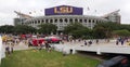 LSU Tiger Stadium during a football game.