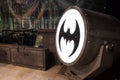 Batsignal device at Cartoomics 2014