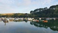 Batson Creek . Salcombe. Devon. Uk Royalty Free Stock Photo