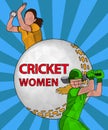Cricket women poster 3