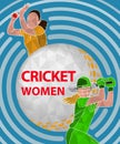 Cricket women poster 2