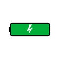 Battary energy level icon Royalty Free Stock Photo