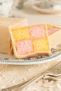 Battenberg Cake Royalty Free Stock Photo