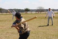 Batter at vintage baseball