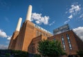 Battersea, London, UK: Battersea Power Station with tree