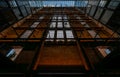 Battersea, London, UK: Interior of the south facade of Battersea Power Station