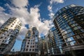 Battersea, London, UK: New apartment buildings and hotel near to Battersea Power Station.