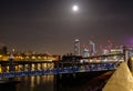 . Battersea power station and Nine elms in the distance.