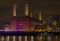 Battersea Power Station London by Night