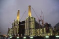 Battersea Power Station at night, London, UK Royalty Free Stock Photo