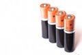 Battery aa alkaline cadmium chemical