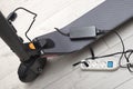 Battery charging process of electric motorized scooter