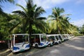 Battery ecological tour buses