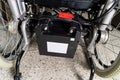 Battery of electric wheelchair for patient or disable people