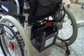 Battery of electric wheelchair for patient or disable in hospital