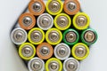Battery, Energy, Recharge, Background, Color 2 Royalty Free Stock Photo