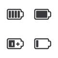 battery icon illustration design