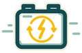 Battery Management System Icon