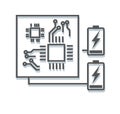 Battery Management System - Stock Icon