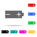 battery mark icons. Elements of human web colored icons. Premium quality graphic design icon. Simple icon for websites, web design