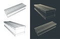 Battery module illustration