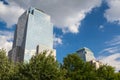 Battery Park on Manhattan Island in New York City Royalty Free Stock Photo